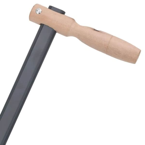 Faux med slipsten 145 cm