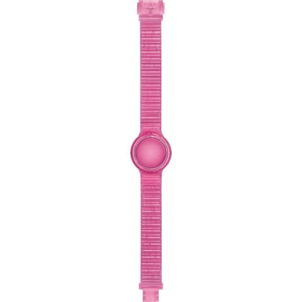 Klocka - HIP HOP - HBU1011 - Flytande silikon - Rosa - Trendig Rosa