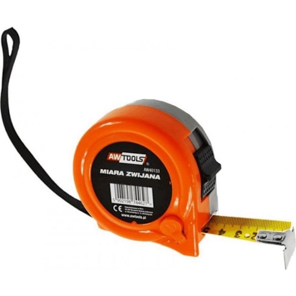 Längd (meter - måttband - rullmått) Awtools - AW40132 - Rullmått 19 mm x 5 m ()