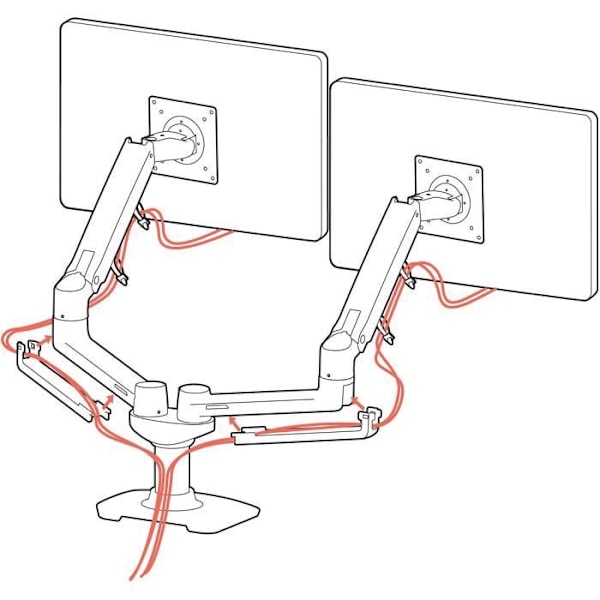 ERGOTRON LX Dual Side-by-Side Arm