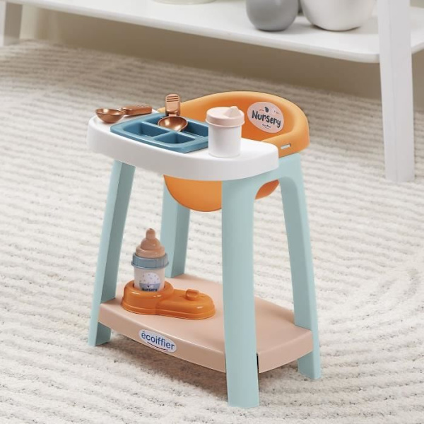 Barnstol för 32 cm baby - Ecoiffier Flerfärgad