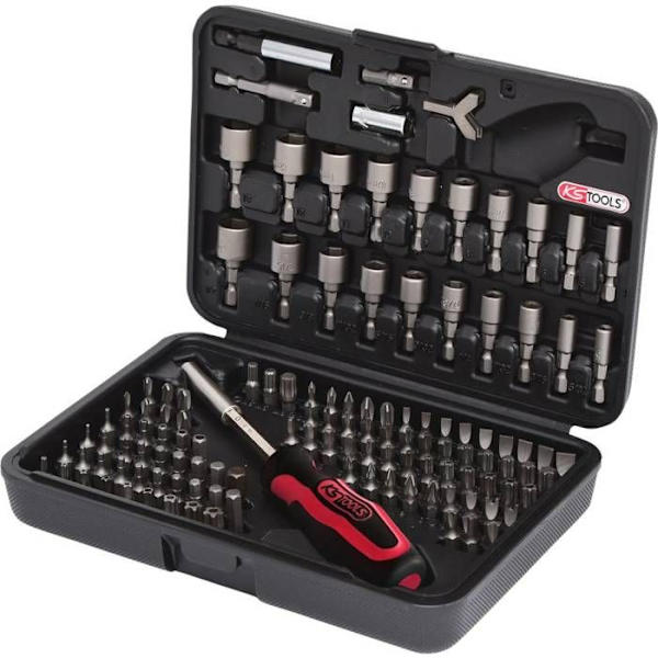 Bitslåda - KS TOOLS - 120 stycken - I förpackning