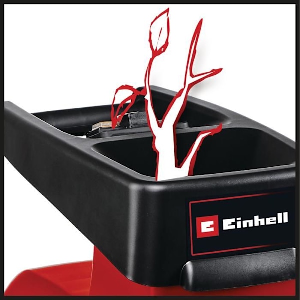 Einhell Tyst växtavfallskvarn GC-RS 60 CB (2 800 W, klippcylinder, 60L behållare, inbyggd säkerhetsbrytare)
