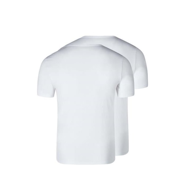 Skiny T-shirt herr - vanlig - Paket med 2 - Trekvartsärmar - V-ringad - Vit Vit XL