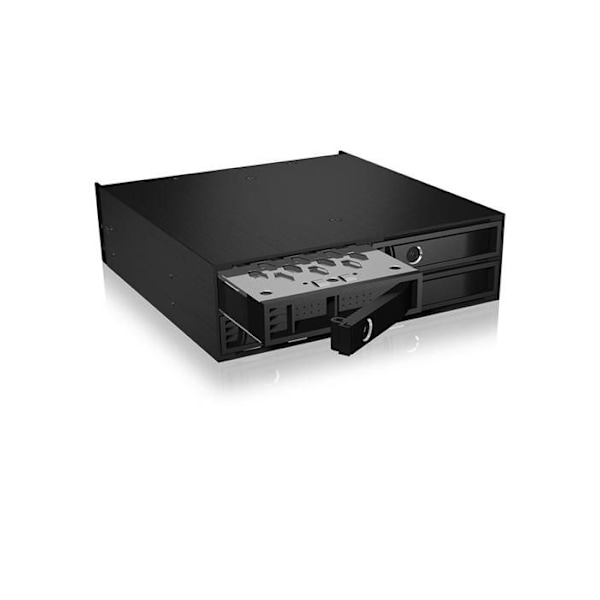 Extern hölje - RAIDSONIC - IB-2242U2K - Bakplan 4x 2,5 U.2 SSD - SATA/SAS - Flerfärgad