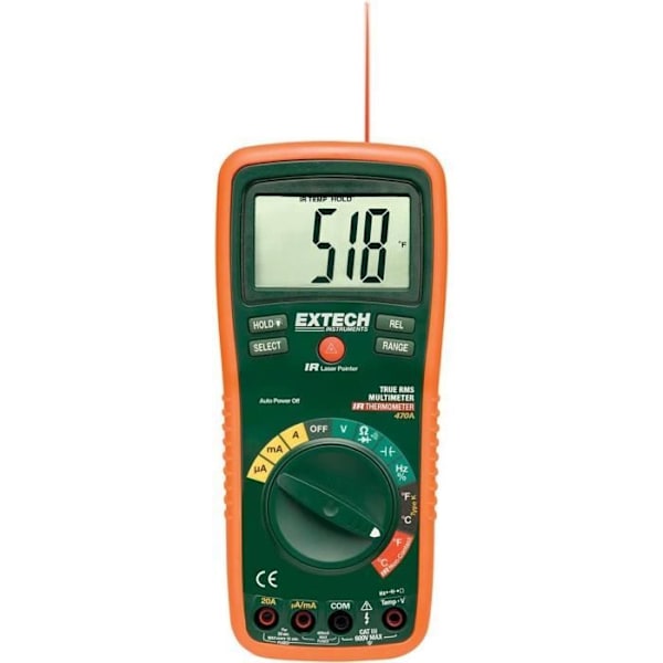 Infraröd termometer utan kontakt Extech EX470A