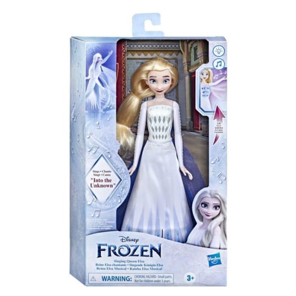 Hasbro speldocka - F3527TG1 - Frozen 2 FD Singing Queen Elsa