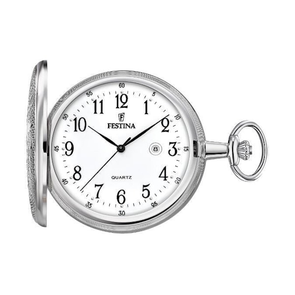 Fickur - Festina - F2023/1 - Rostfritt stål - 46-50 mm - Vit Vit