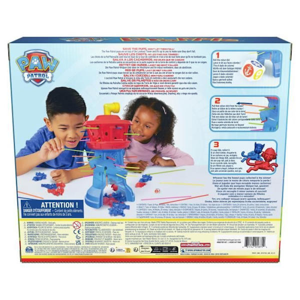 SPIN MASTER GAME DROPPLE Paw Patrol
