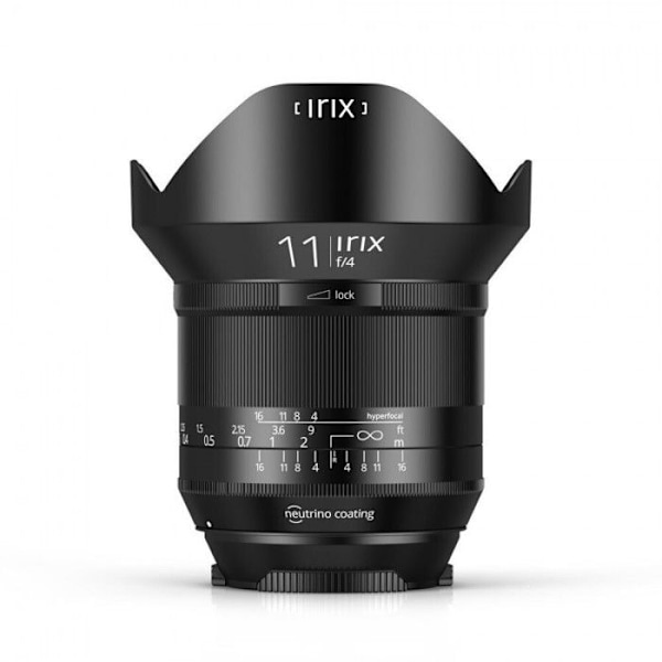 Irix Blackstone 11mm f/4.0 vidvinkelobjektiv för Nikon svart