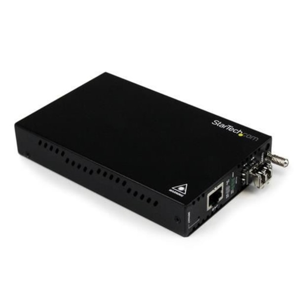 STARTECH hanterad fiberoptisk Ethernet-omvandlare - ET91000LCOAM - Gigabit Ethernet - multimode LC