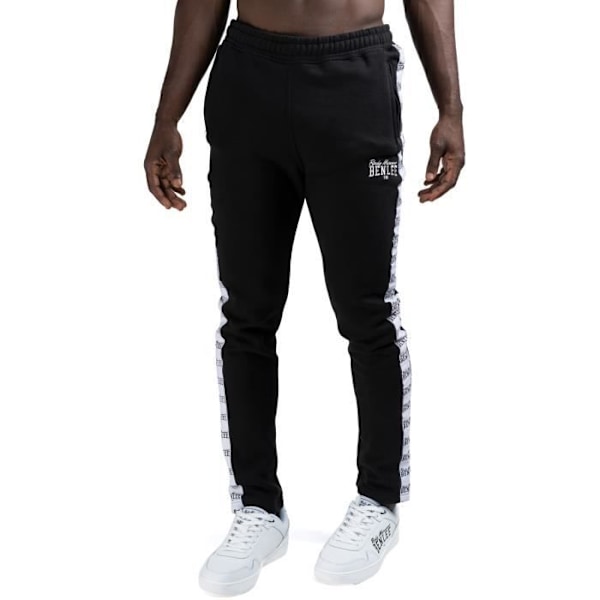 Benlee Sutherland joggingbyxor för män - svarta - 3XL - slim fit - andas - för löpning - inomhus Svart M