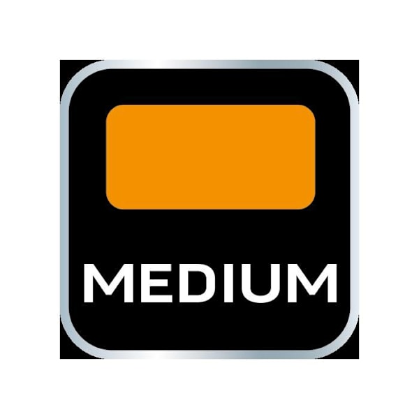 Poleringskudde 150 x 150 mm x 25 mm, medelgrov svamp
