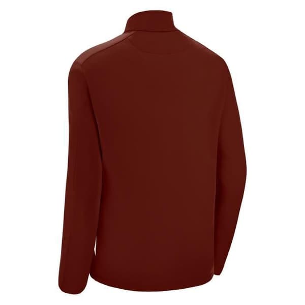 Macron Piave Sweatshirt - Mörkröd/Vit - 1/4 Zip Collar - Herr Mörkröd/vit M