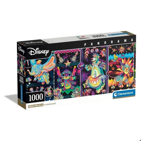 Pussel panorama 1000 bitar: Disney - Glädje