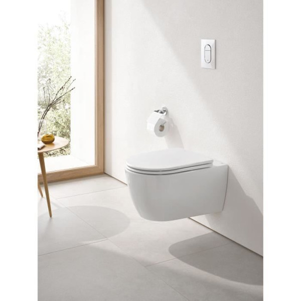 GROHE Toalettstolsstängning med fallbroms, Bensin Range, Alpine White 39577000