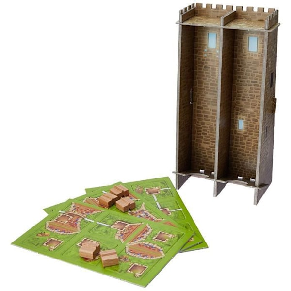 Carcassonne Tour, Placemat (Devir) () - BGCARTO