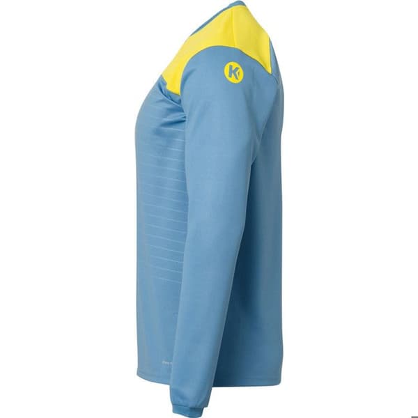 Sweatshirt Emotion Långärmad Kempa - blå/gul blå/gul XXL