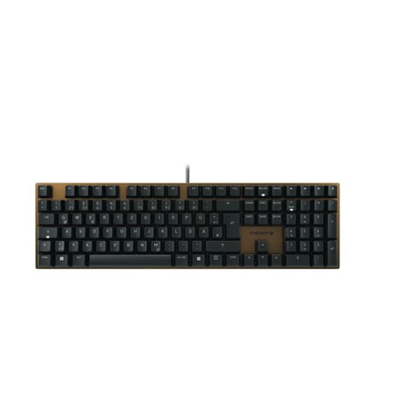 Kontorsmekaniskt tangentbord - CHERRY - KC 200 MX - Trådad - Tysk layout (QWERTZ) - Switchar MX2A BRUN