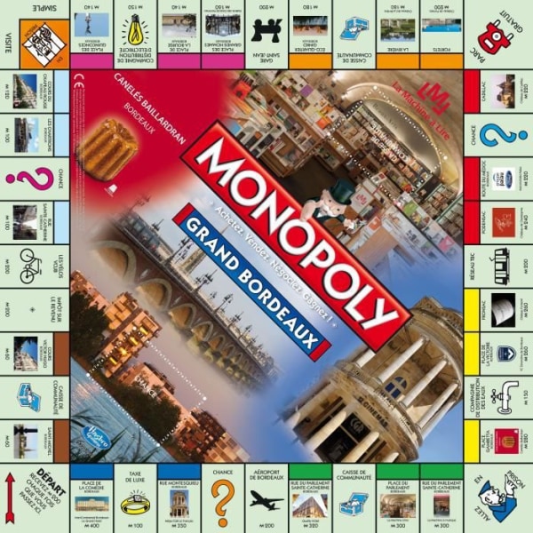 Monopol Bordeaux - Brädspel - Fransk version