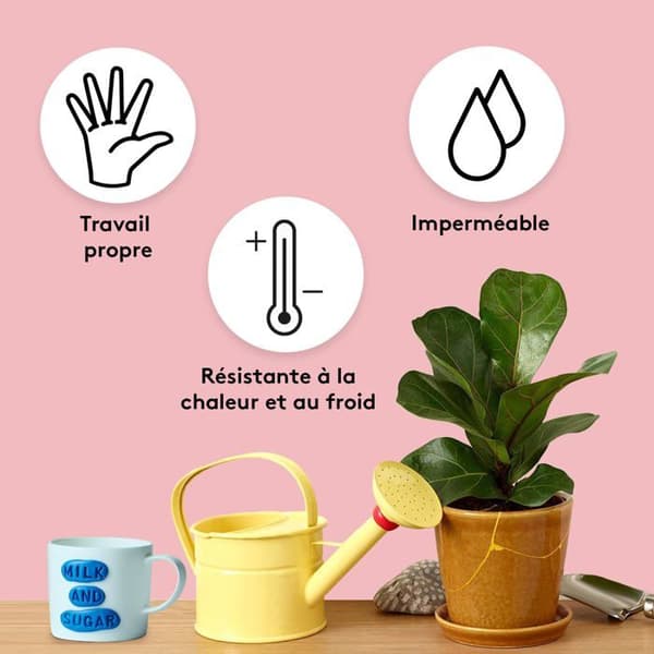 Multi-purpose fixeringspasta - SUGRU - 8-pack - Svart - Klistrig - Hårdnande - Utan borrning