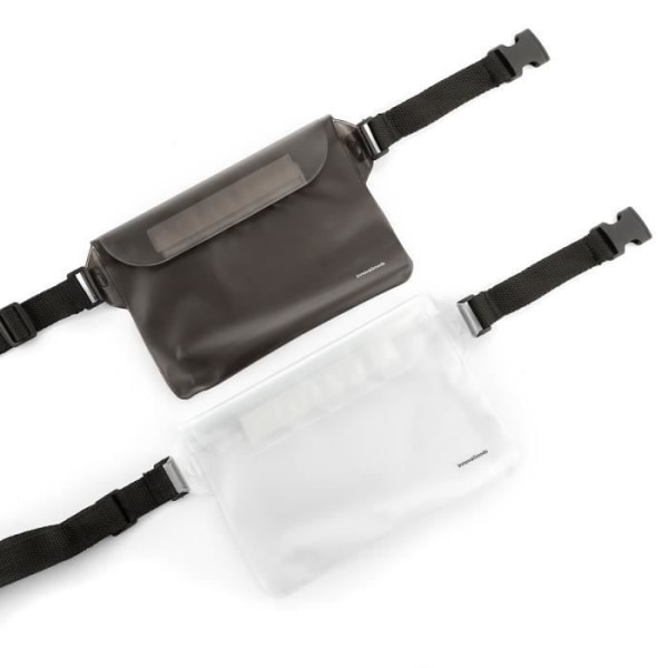 InnovaGoods vattentät bältesväska med Wannis justerbar rem 2 enheter