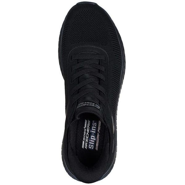 Herrskor - Svart - Skechers Slip-Ins: BOBS Squad Chaos - Solid Step Svart 46