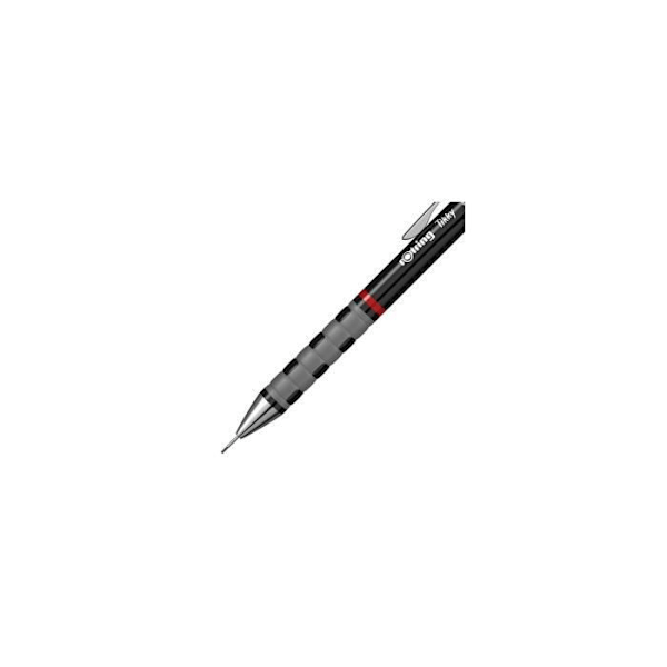 rOtring Tikky färgkodad mekanisk penna, svart kropp, 0,70 mm