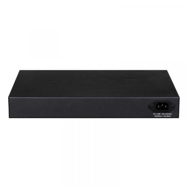 Switch - D-Link - DGS-1210-10P/E - 8 portar PoE RJ-45 - 2 portar SFP - Gigabit Ethernet