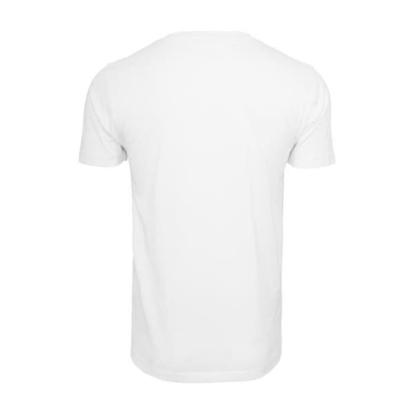 Urban Classics ACDC Back In Black Tee - vit - S Vit S