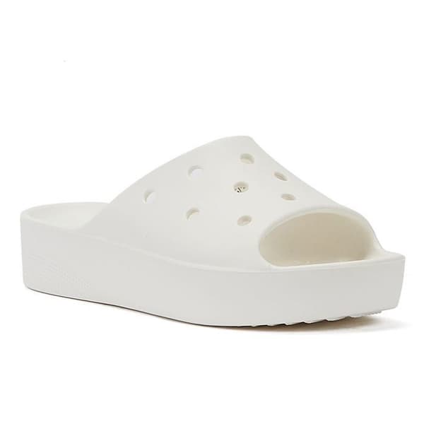 Crocs Classic Platform dam rutschkanor - Vit - Dam - 34/35 Vit 42