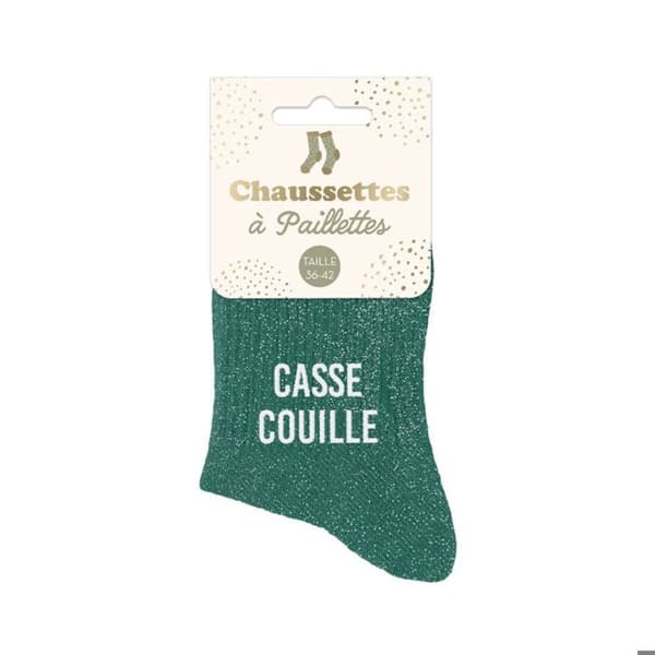 Glittriga Casse Couille-strumpor
