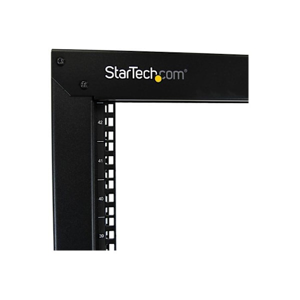 Serverrack - StarTech.com - 42U - Robust stål - Kapacitet 300 kg - Svängbara hjul