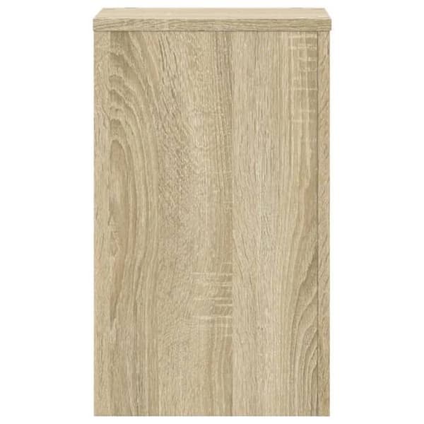 vidaXL Växtstöd 2 st Sonoma ek trä, blomstöd, krukstöd, växtstöd 852917