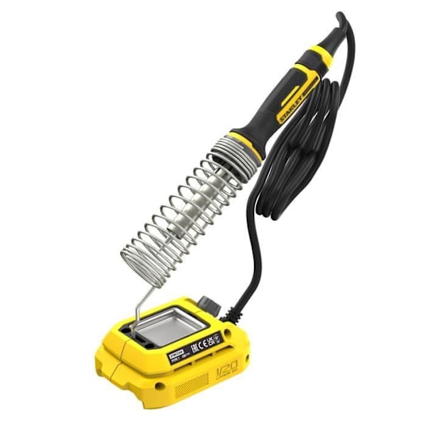 Trådlös lödpenna - Stanley Fatmax - SFMCE040B-XJ - 18V - 204°C till 484°C - Utan batteri Gul svart
