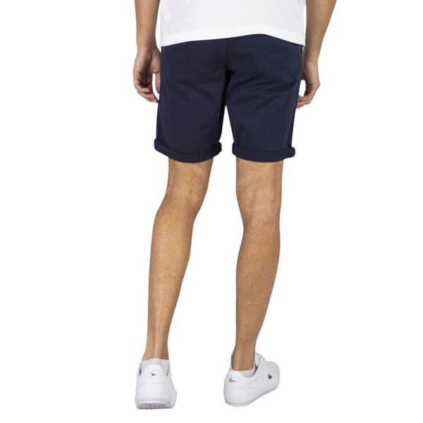 Bermuda herr JACK & JONES rak passform stretch marinblå - 98% bomull 2% elastan Blå XL