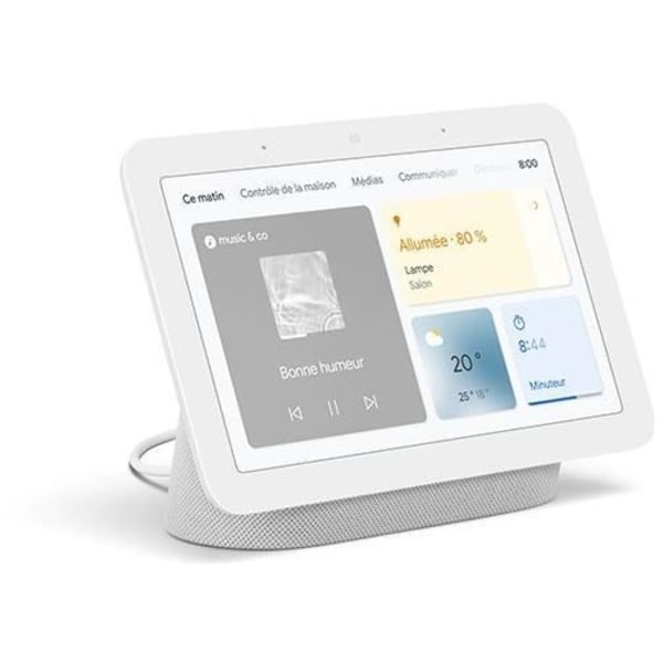 Smart display - Google Nest Hub (andra generationen) - Högtalare med röststyrning - Grå