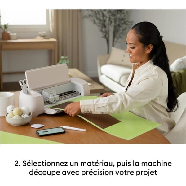 Cricut Explore 4 Kit Essentials Snabb och Precisionsskärmaskin Vit