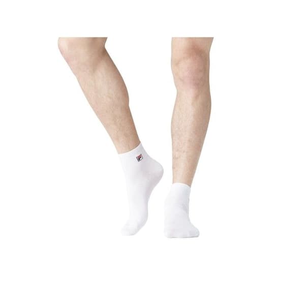 Fila Strumpor Herr, Strumpa Herr (6-pack) - Vit Vit 43/46
