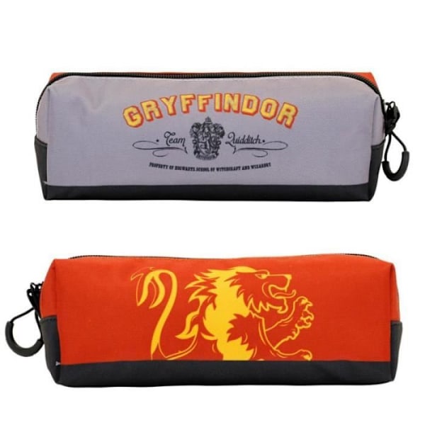 Pennfodral - Harry Potter - Gryffindor Lion - Rektangulär - 21 x 8 x 5,5 cm - Dragkedja