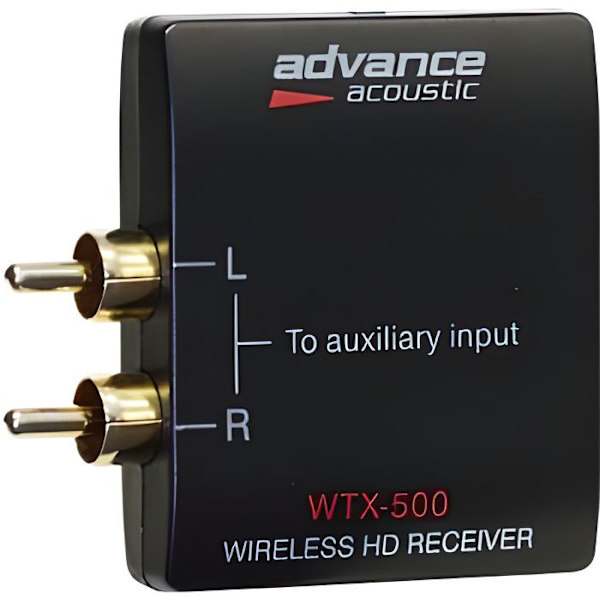 Bluetooth-mottagare RCA - ADVANCE - WTX-500 Svart - apt-X codec - Format AAC, WAV, FLAC och APE Svart