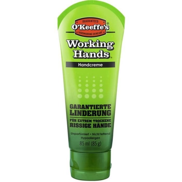 Handkräm - O'Keeffe's - Working Hands - 85 g - Doftfri - Intensiv återfuktning