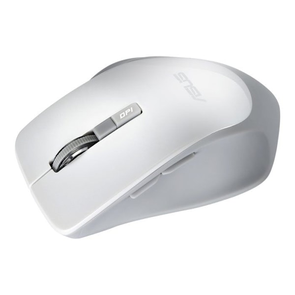 ASUS WT425 Mus - Trådlös - Optisk - 6 knappar - 1600 DPI - Vit