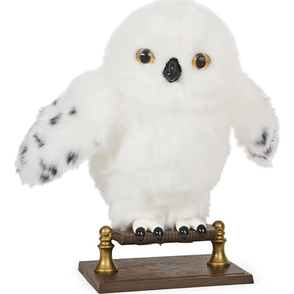 Harry Potter – Enchanted Hedwig – Interaktiv plyschleksak – Från 5 år – 30cm Vit