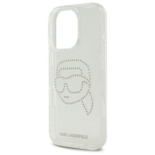 Coque Karl Lagerfeld IML Strass Karl Head för iPhone 16 Pro Max (transparent) transparent