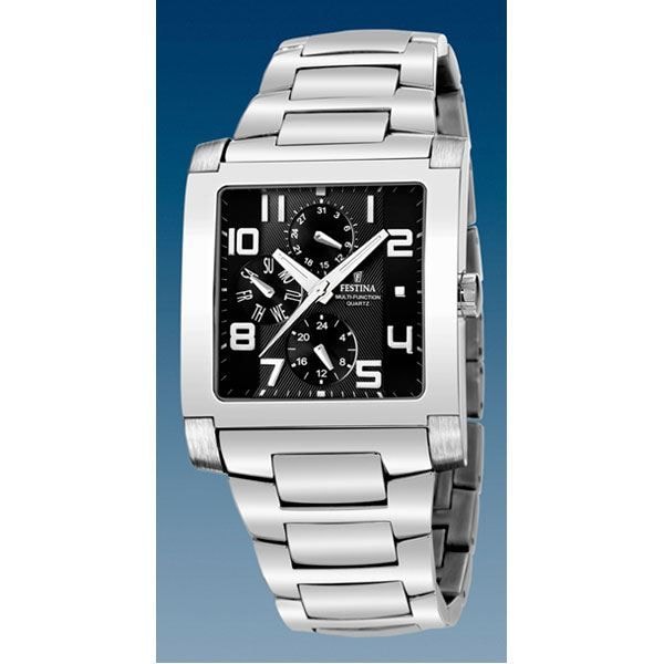 Herrklocka - Quartz - Svart - F16234-F