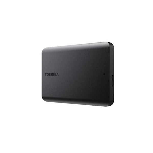 Extern hårddisk - TOSHIBA - CANVIO BASICS - 4 TB - Svart
