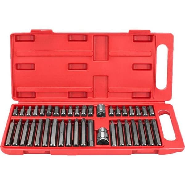 Torx-bitar 40 stycken silver