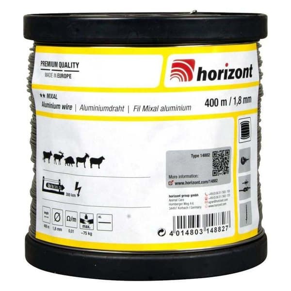 Fillegering av aluminium Horizont Mixal - 400 m silver-