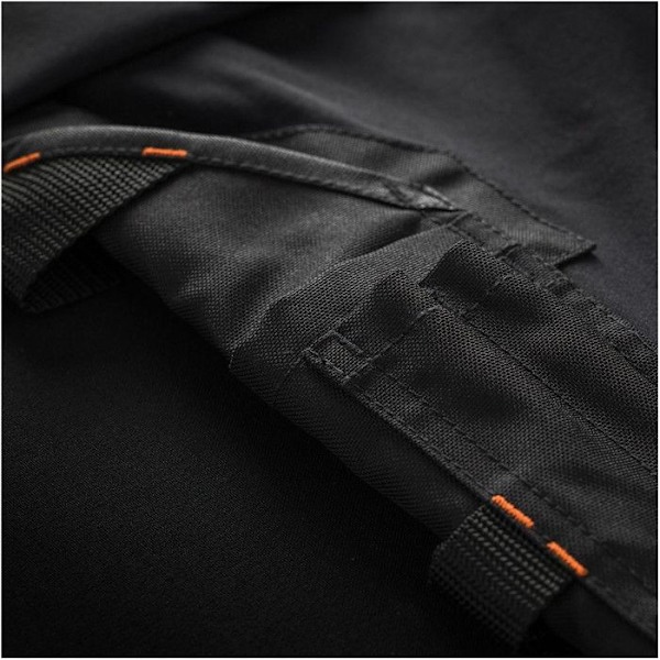 Arbetsbyxor - Scruffs - Pro Flex Plus - Svart - Tight fit - Fickor för verktyg Svart 34